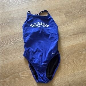 Blue Lifeguard Swimsuit